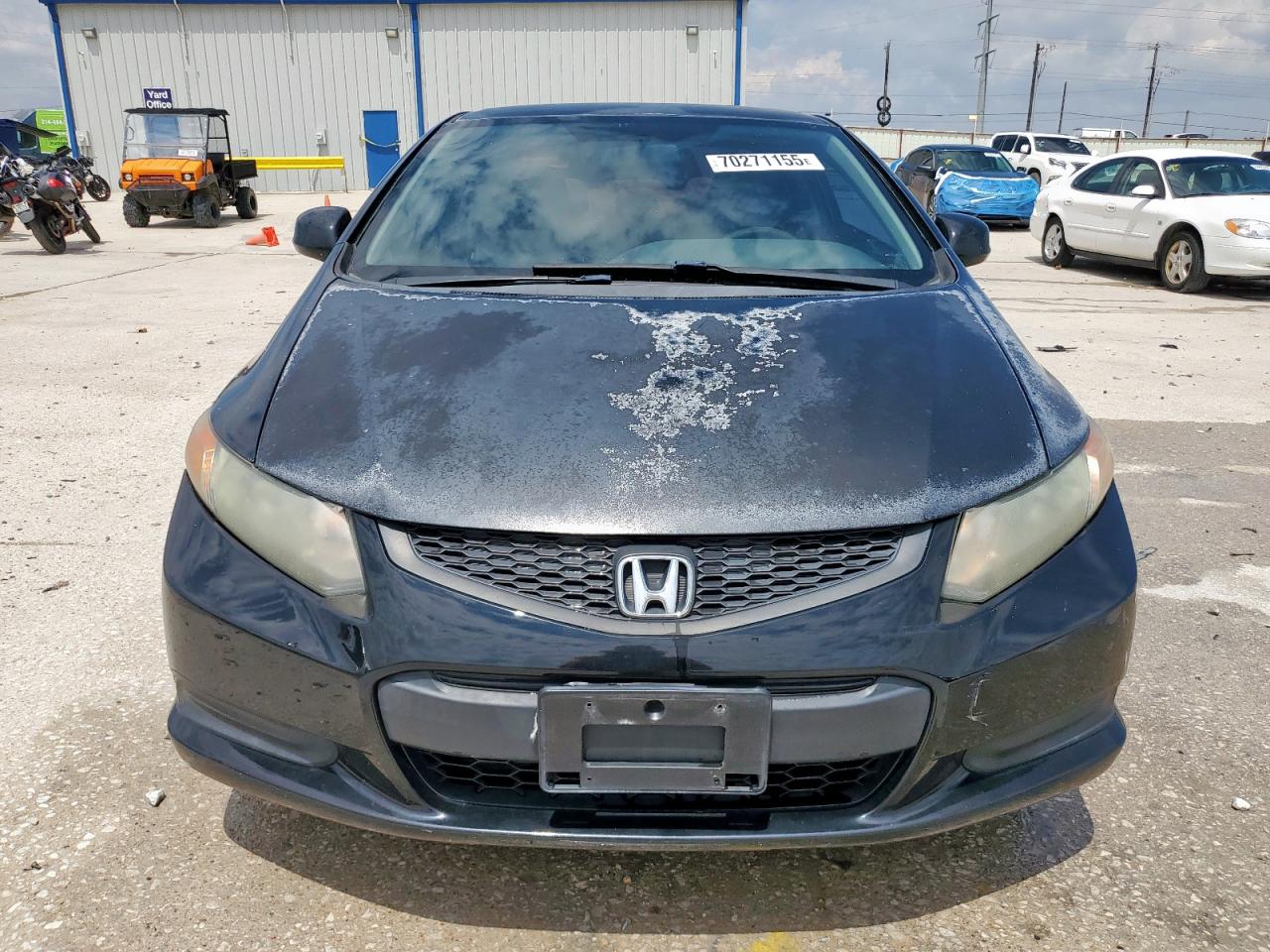 2012 Honda Civic Lx Black vin: 2HGFG3B59CH562092