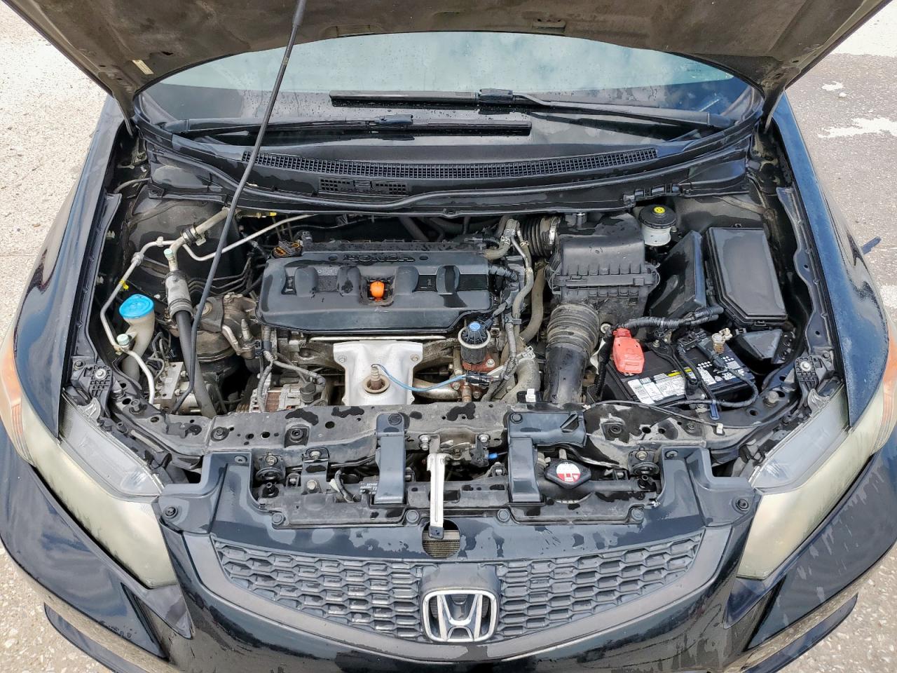 2012 Honda Civic Lx Black vin: 2HGFG3B59CH562092