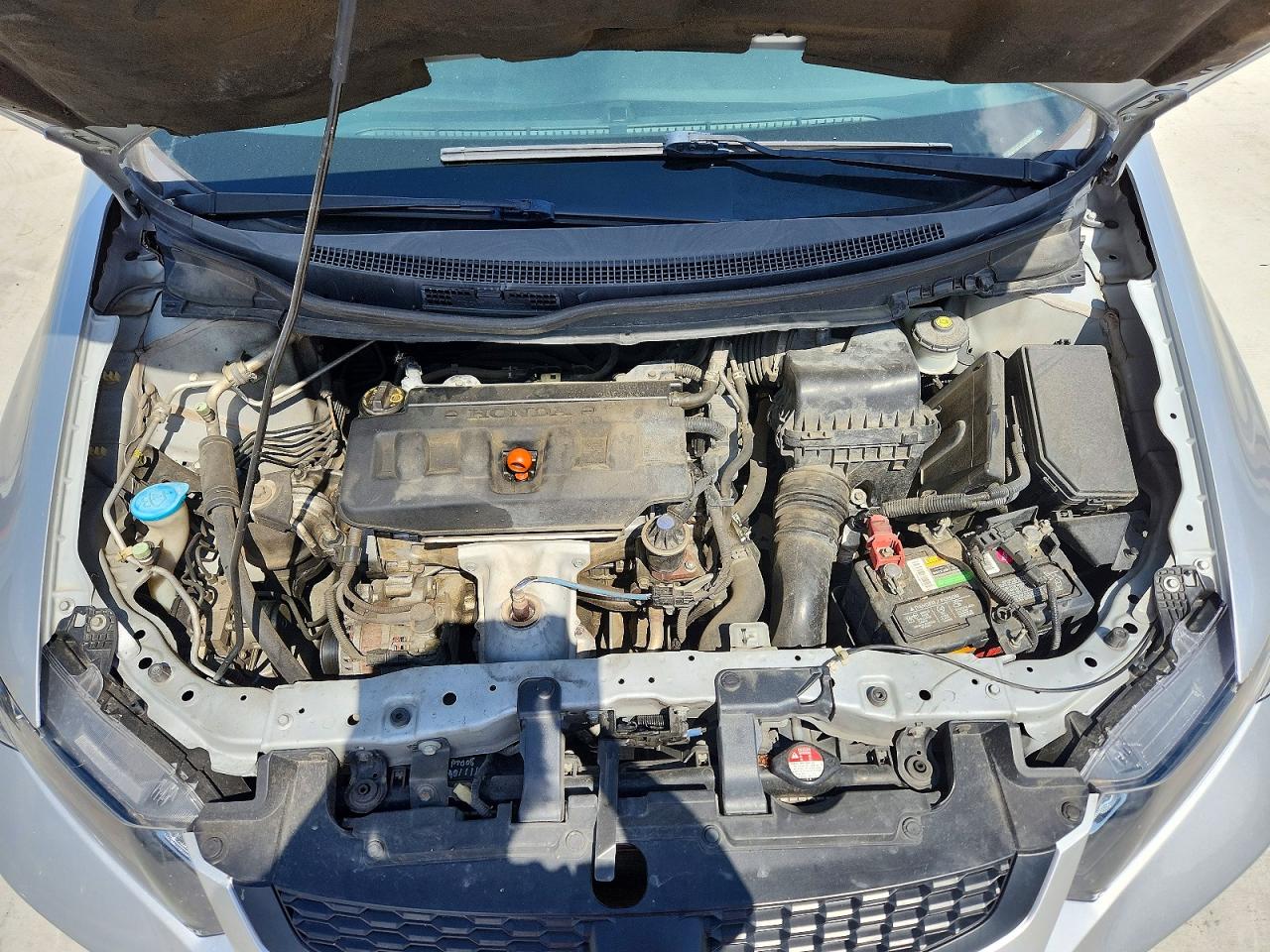2012 Honda Civic Lx Silver vin: 2HGFG3B59CH564019