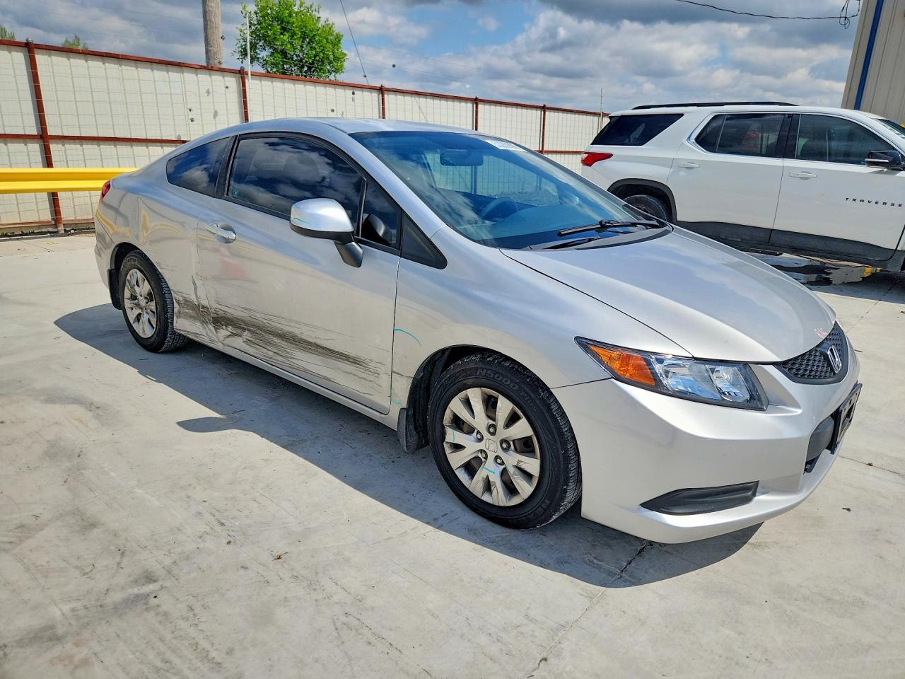 2012 Honda Civic Lx Silver vin: 2HGFG3B59CH564019