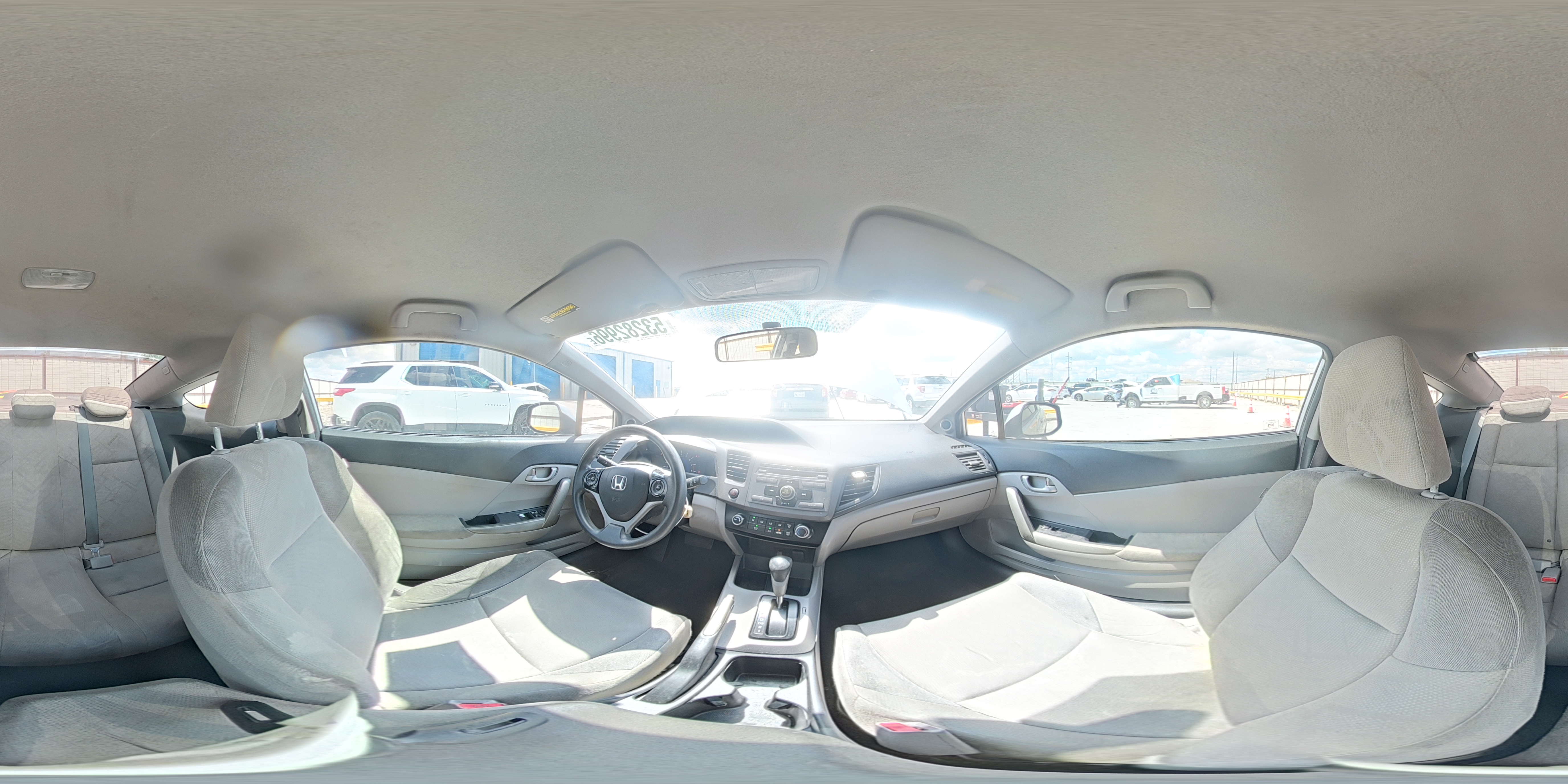 2012 Honda Civic Lx Silver vin: 2HGFG3B59CH564019