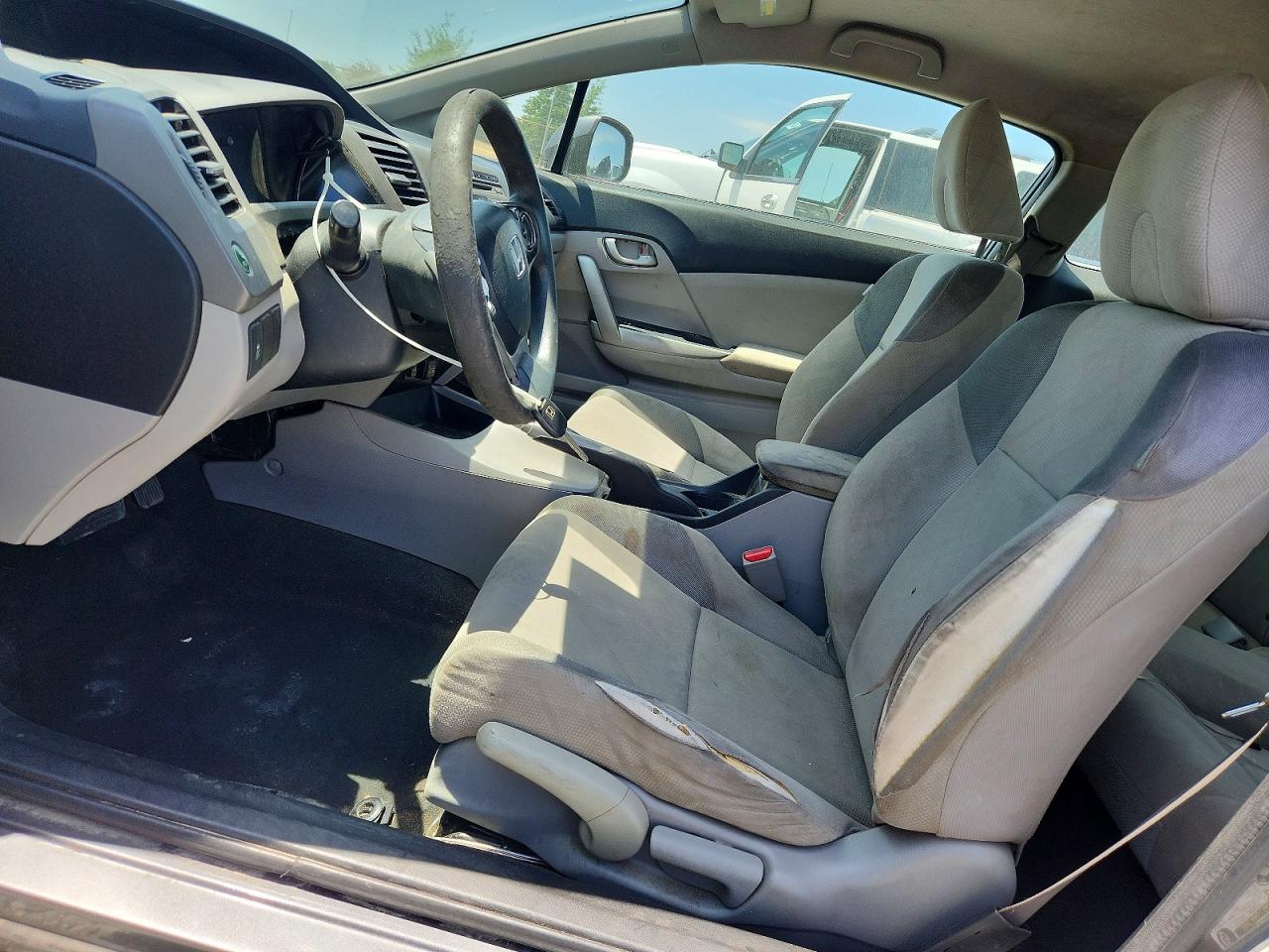 2012 Honda Civic Lx Gray vin: 2HGFG3B59CH566367