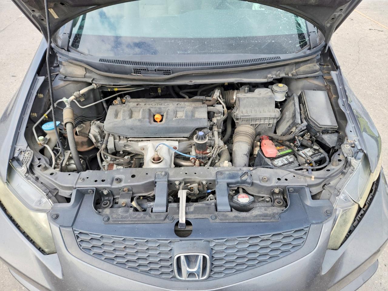 2012 Honda Civic Lx Gray vin: 2HGFG3B59CH567549