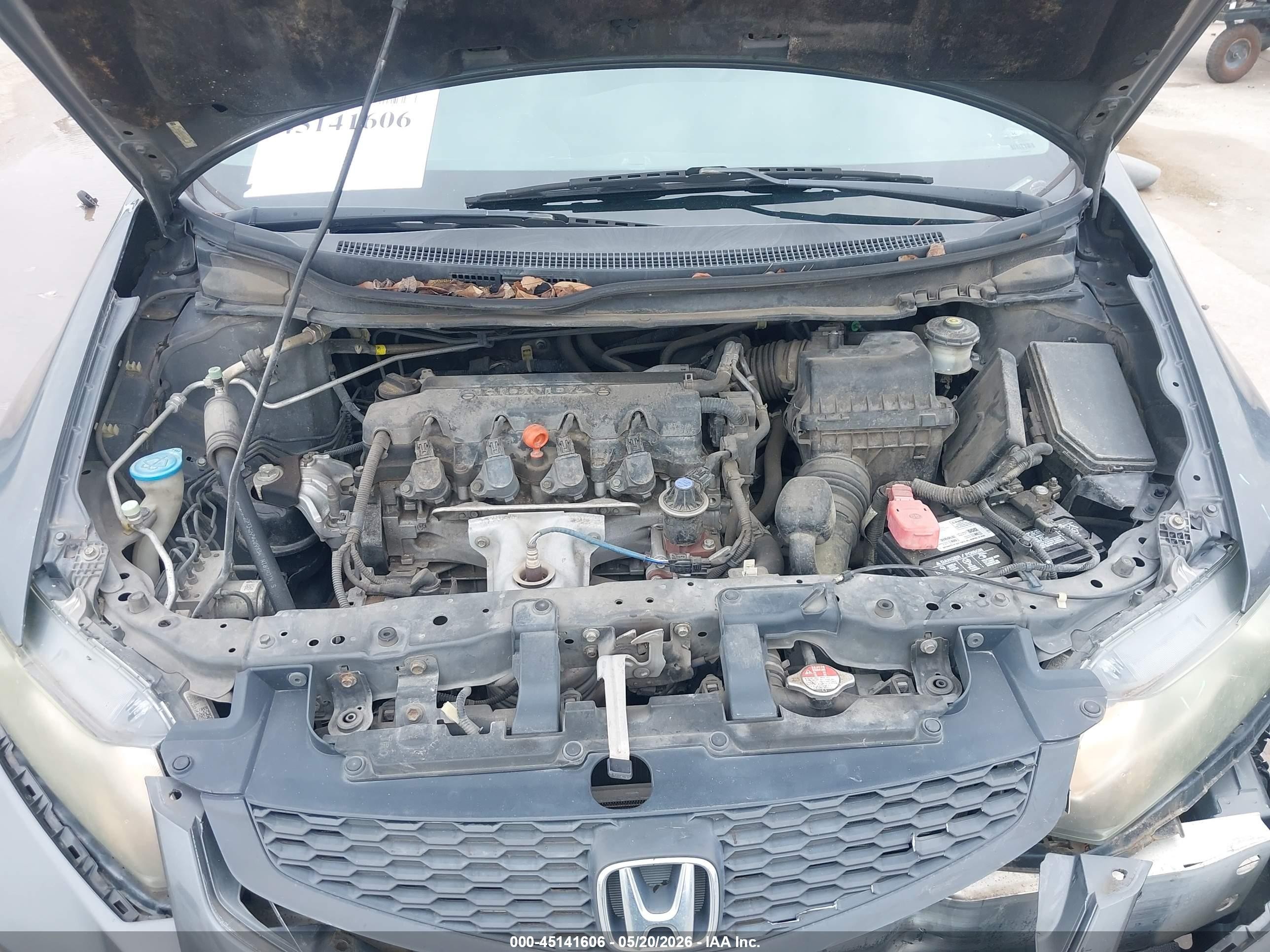 2013 Honda Civic Lx Gray vin: 2HGFG3B59DH510527