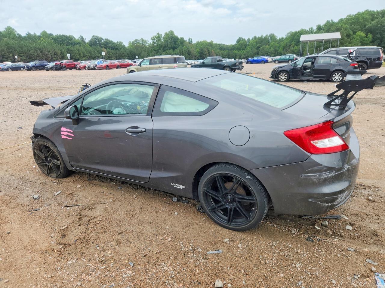2013 Honda Civic Lx Угольный vin: 2HGFG3B59DH513041