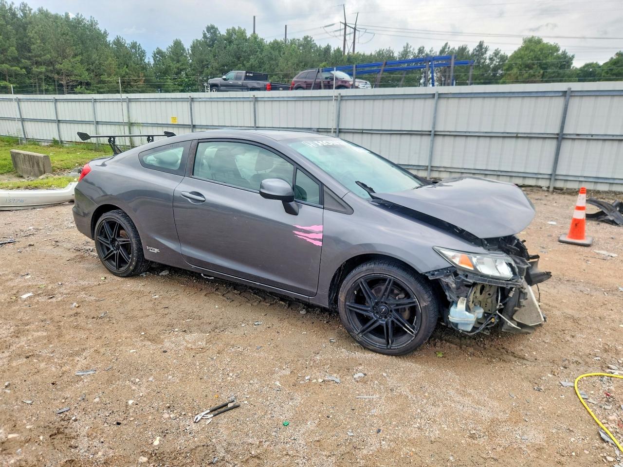 2013 Honda Civic Lx Угольный vin: 2HGFG3B59DH513041
