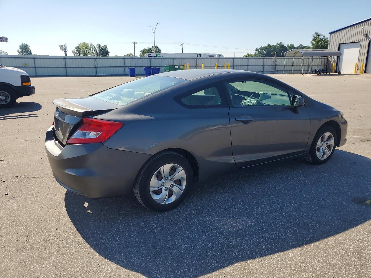 2013 Honda Civic Lx Gray vin: 2HGFG3B59DH513928