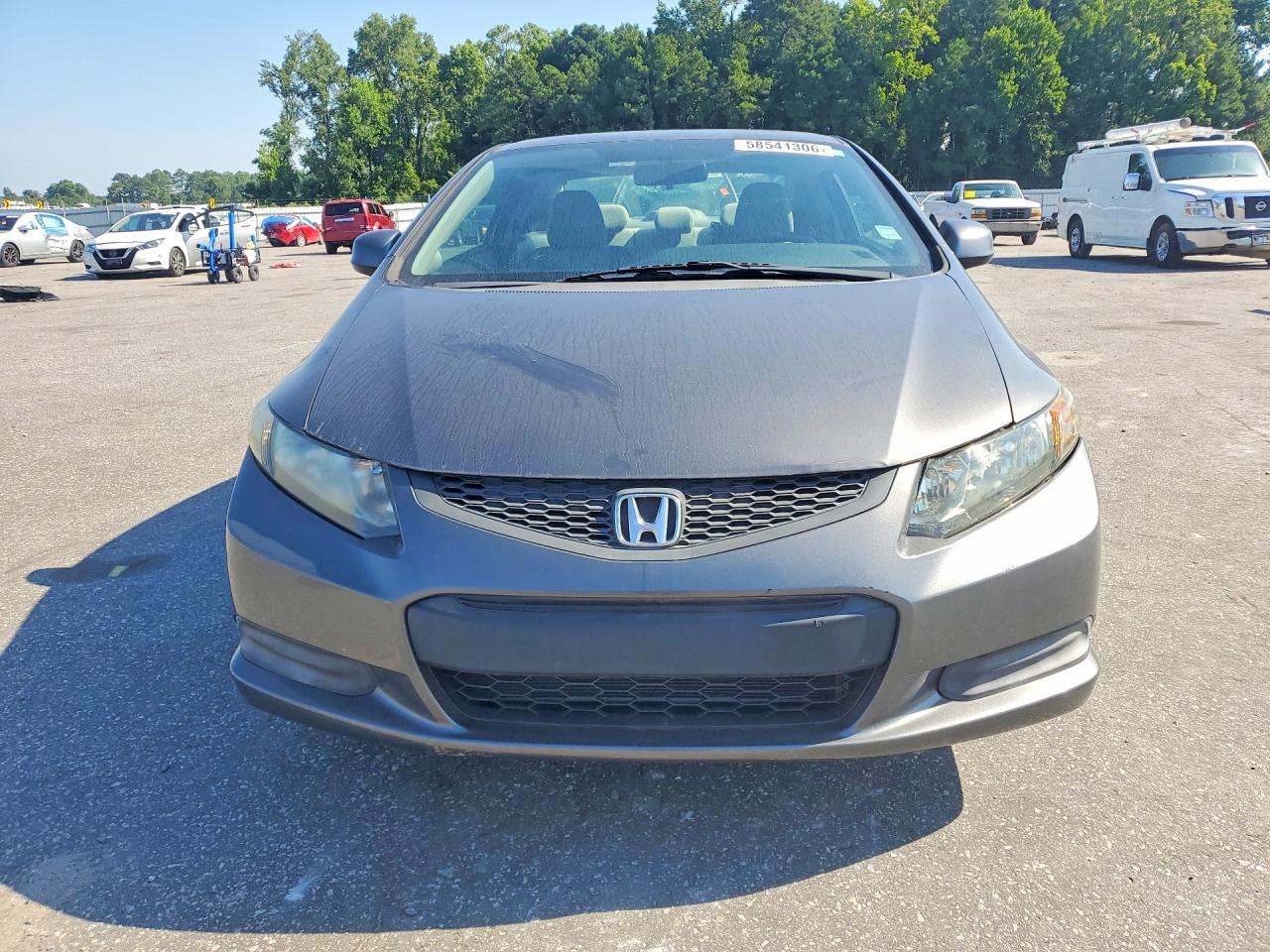 2013 Honda Civic Lx Gray vin: 2HGFG3B59DH513928