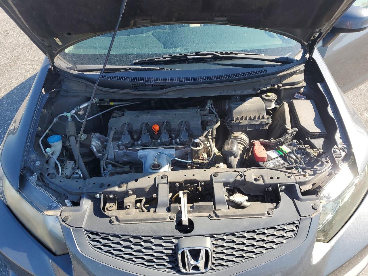 2013 Honda Civic Lx Gray vin: 2HGFG3B59DH513928