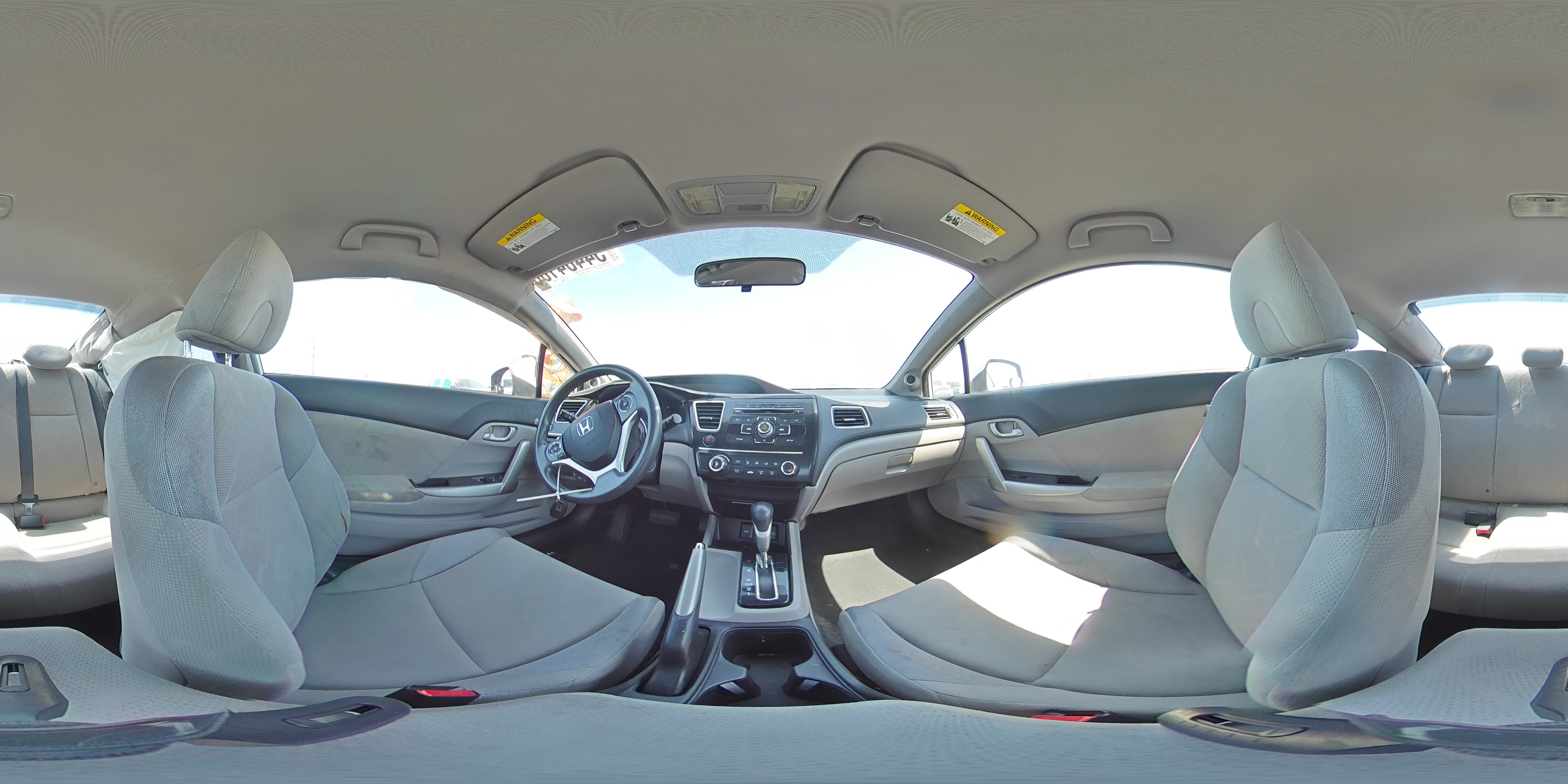 2013 Honda Civic Lx White vin: 2HGFG3B59DH515226