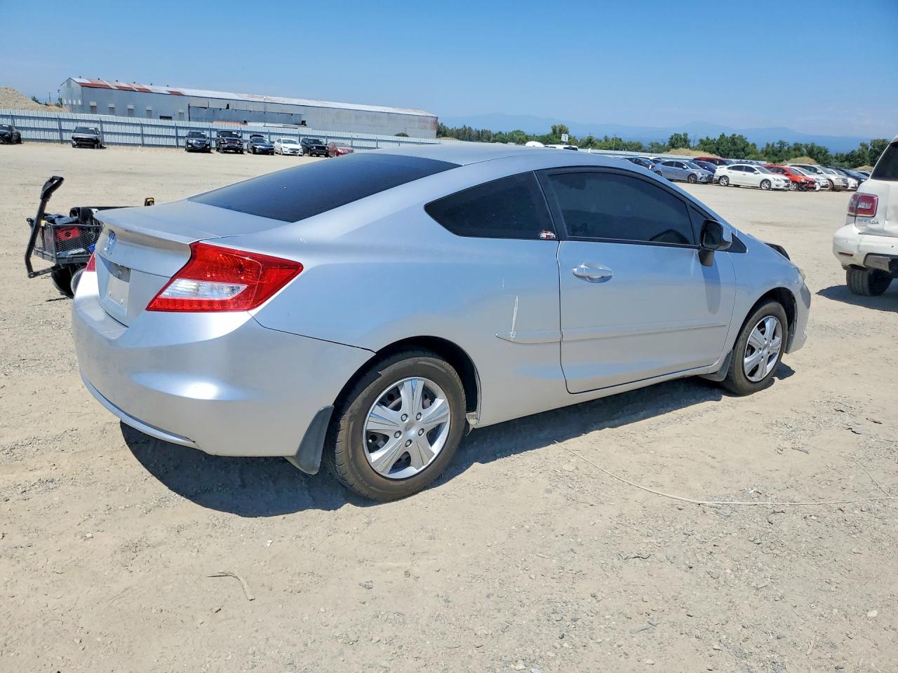 2013 Honda Civic Lx Silver vin: 2HGFG3B59DH515341