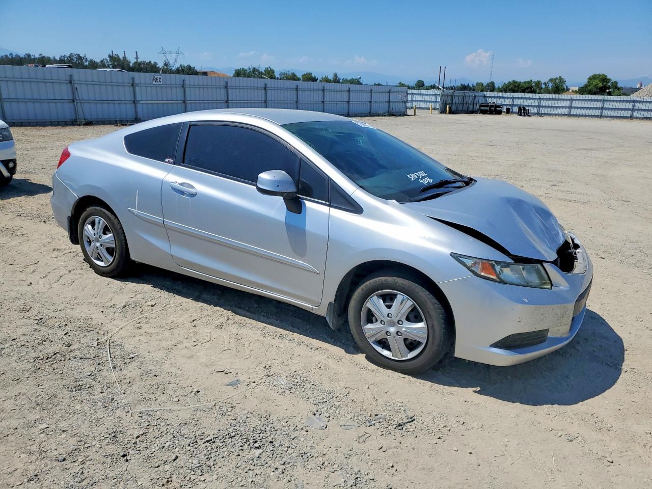 2013 Honda Civic Lx Silver vin: 2HGFG3B59DH515341