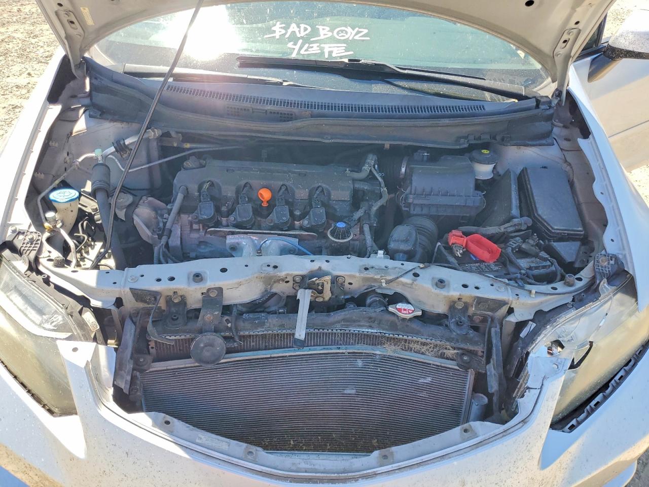 2013 Honda Civic Lx Silver vin: 2HGFG3B59DH515341