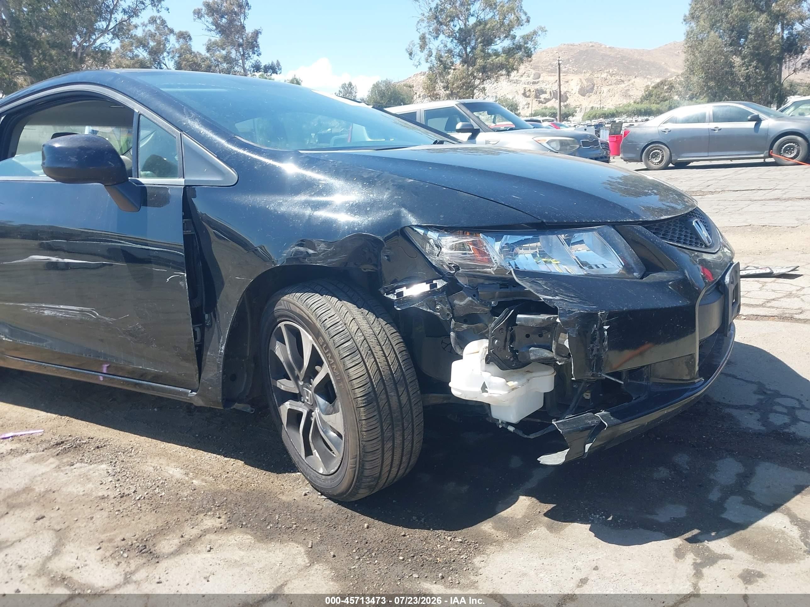 2013 Honda Civic Lx Black vin: 2HGFG3B59DH517915
