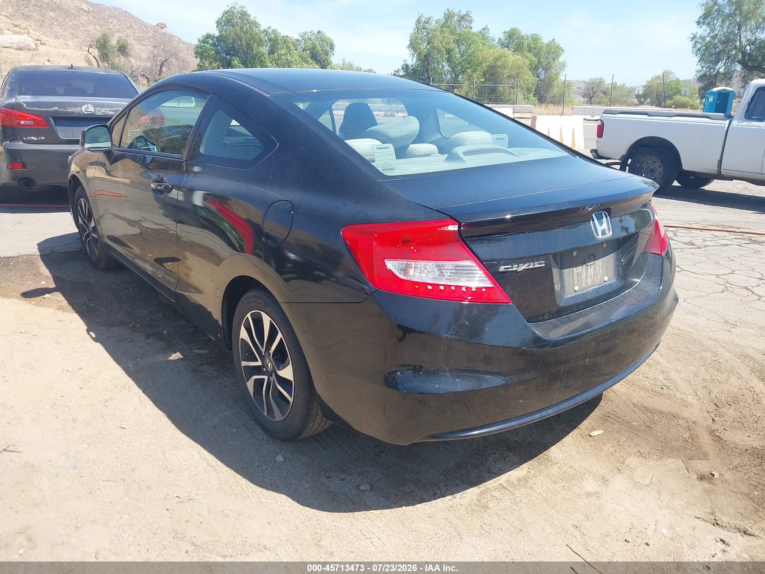 2013 Honda Civic Lx Black vin: 2HGFG3B59DH517915