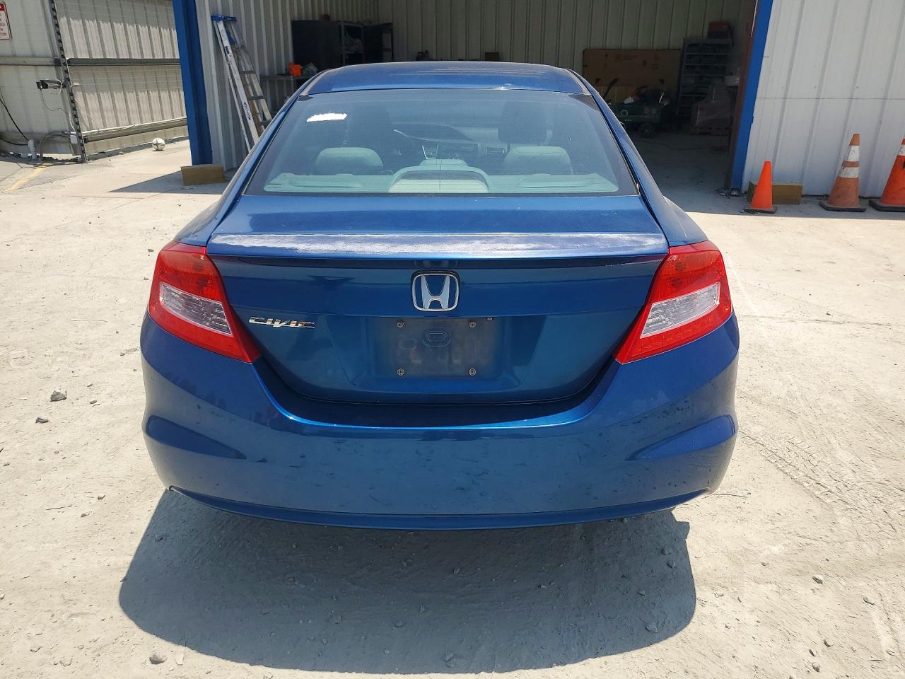2013 Honda Civic Lx Blue vin: 2HGFG3B59DH522287