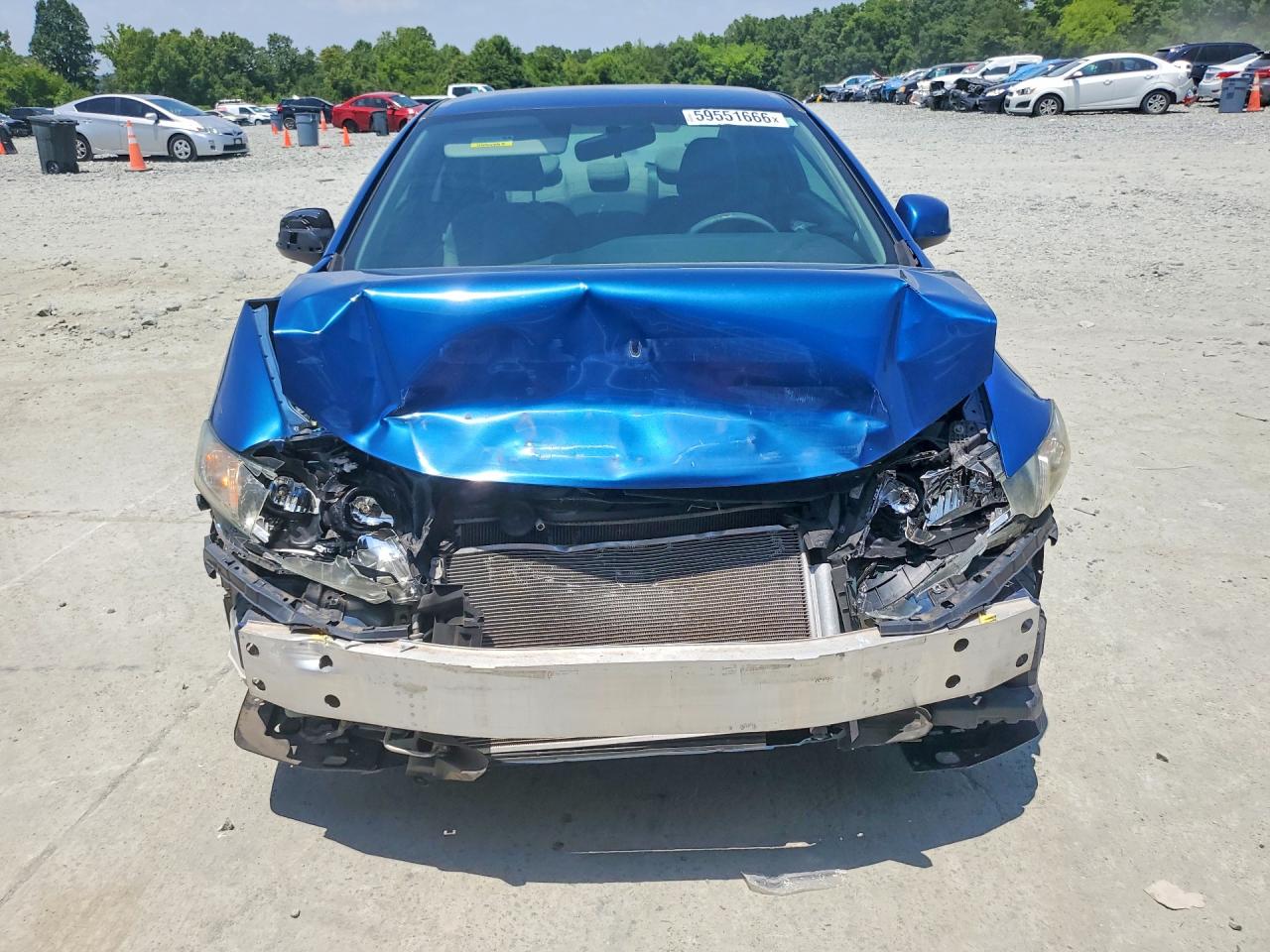 2013 Honda Civic Lx Blue vin: 2HGFG3B59DH522287