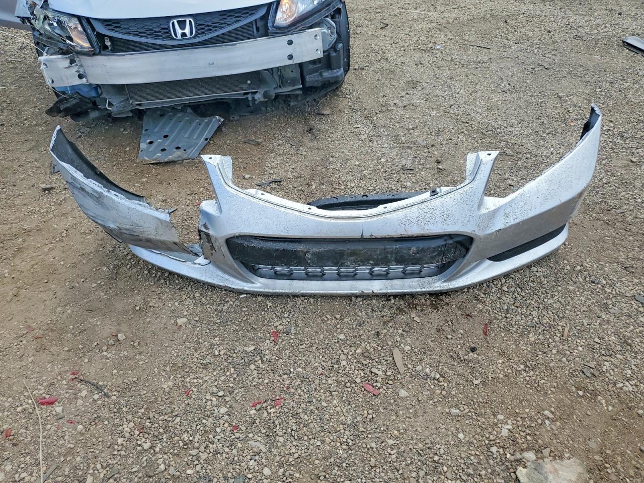 2013 Honda Civic Lx Silver vin: 2HGFG3B59DH524895