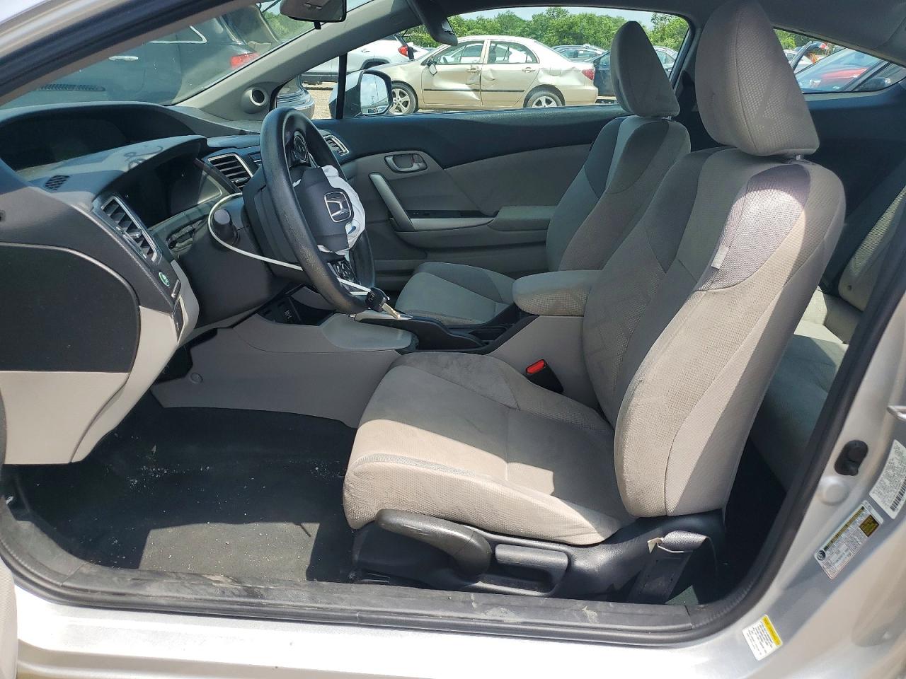 2013 Honda Civic Lx Silver vin: 2HGFG3B59DH524895