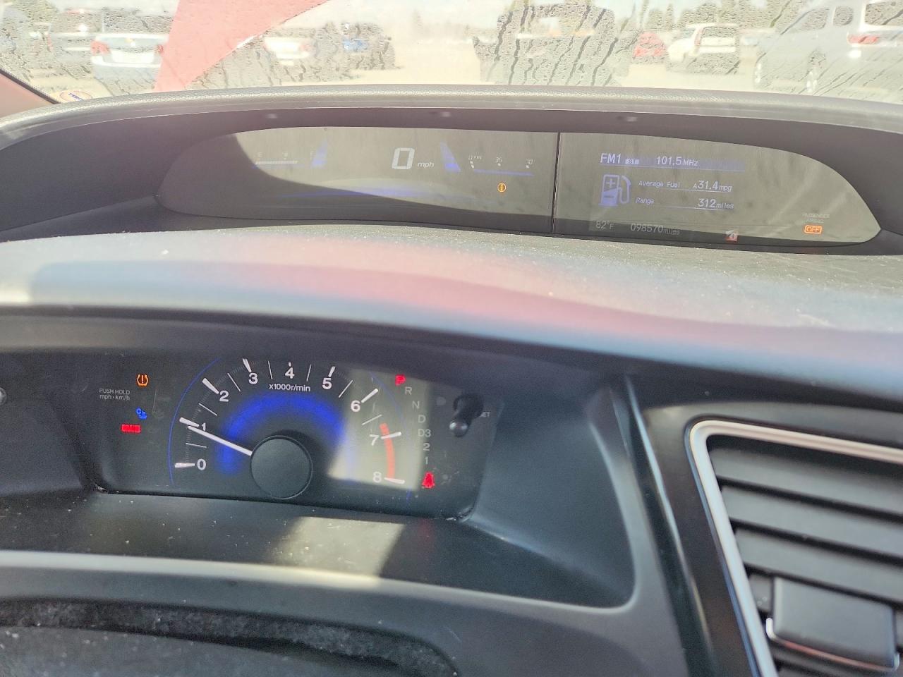 2013 Honda Civic Lx Red vin: 2HGFG3B59DH531667