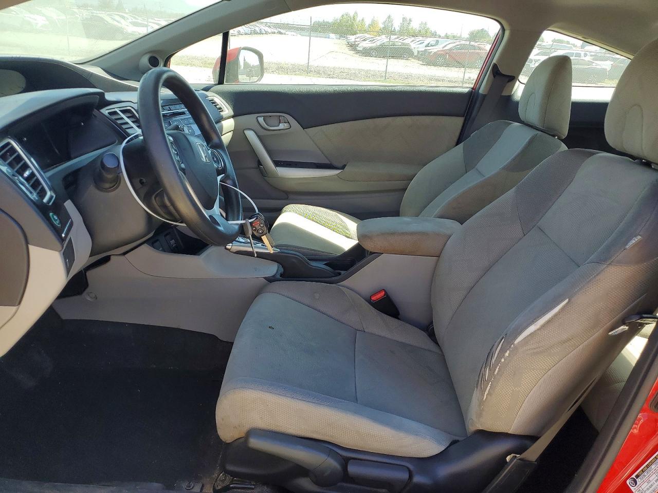 2013 Honda Civic Lx Red vin: 2HGFG3B59DH531667
