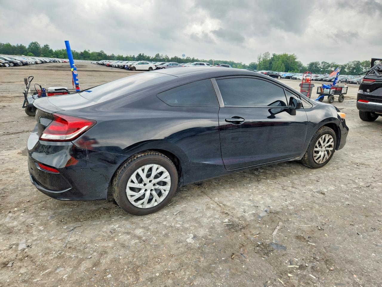 2014 Honda Civic Lx Black vin: 2HGFG3B59EH502591