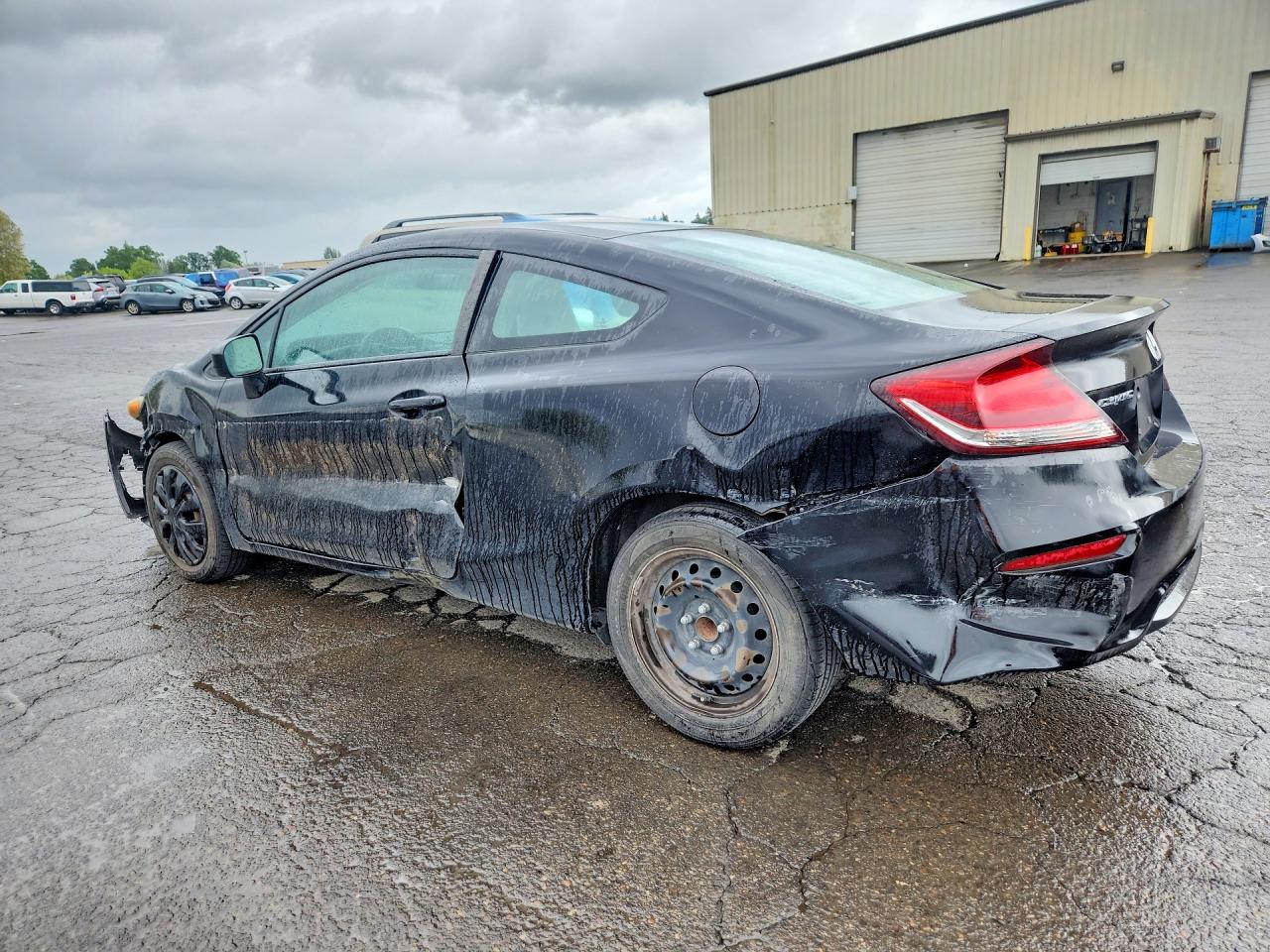 2014 Honda Civic Lx Black vin: 2HGFG3B59EH502770