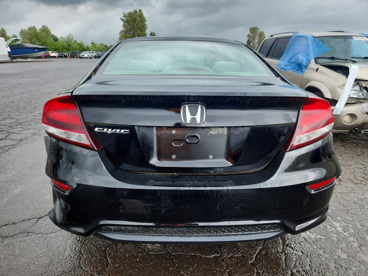 2014 Honda Civic Lx Black vin: 2HGFG3B59EH502770