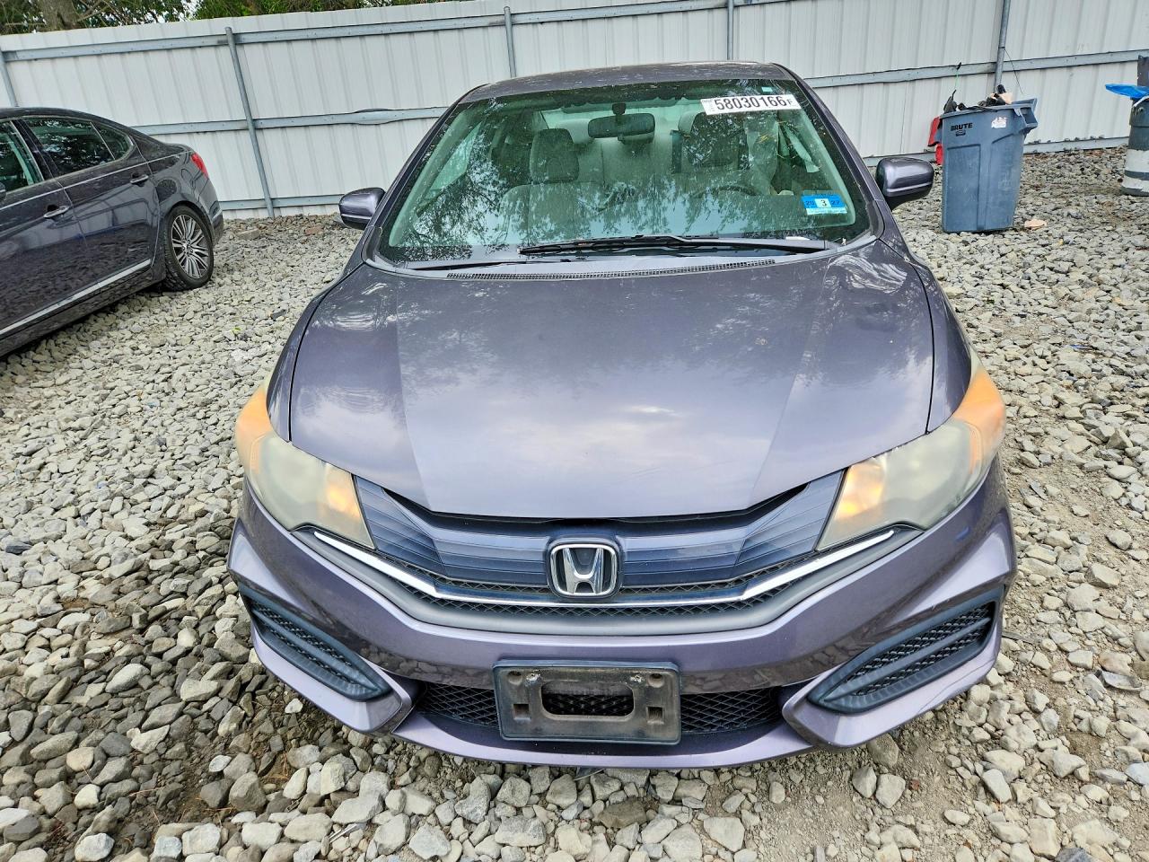 2014 Honda Civic Lx Gray vin: 2HGFG3B59EH508567