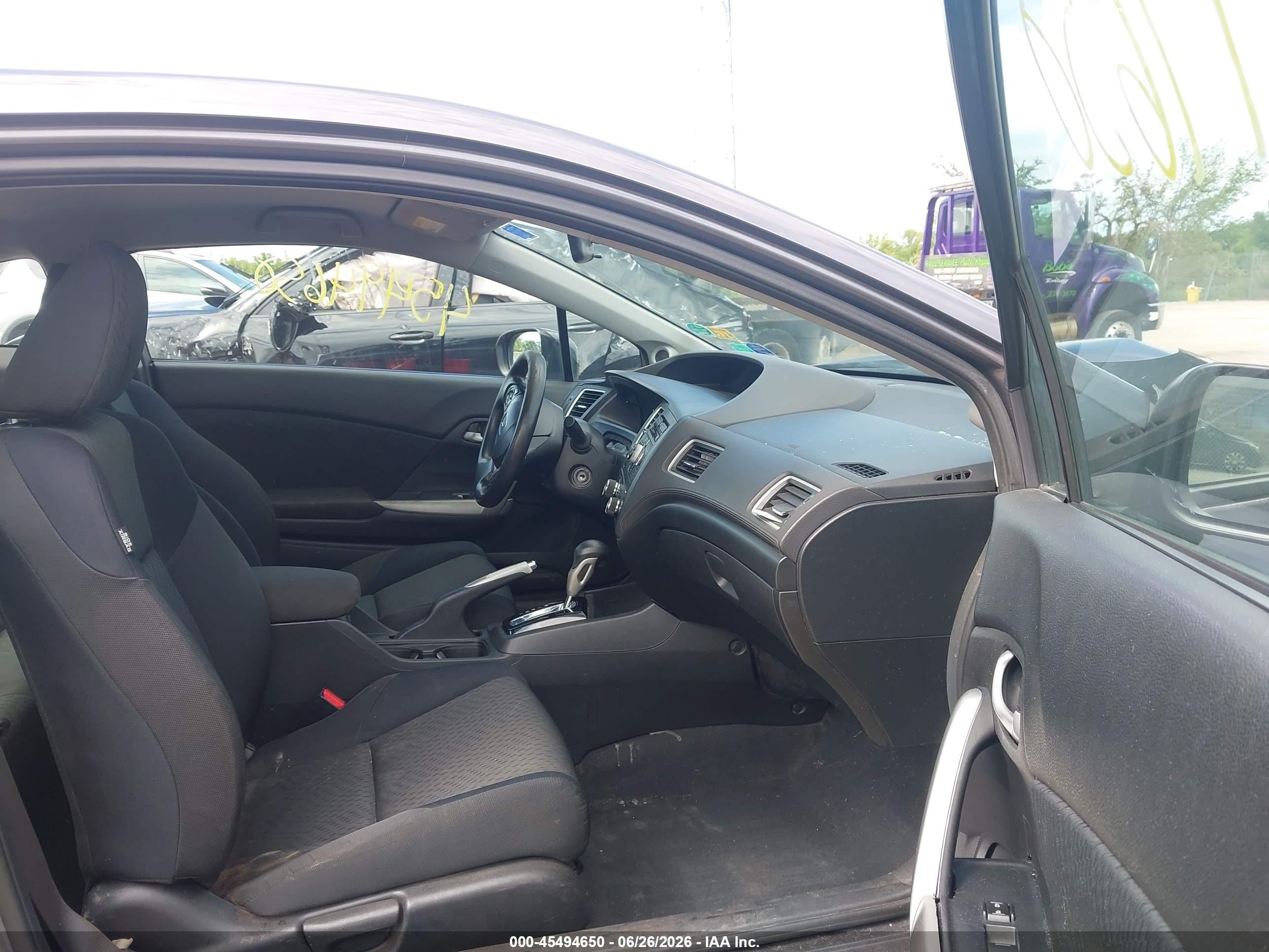 2014 Honda Civic Lx Серый vin: 2HGFG3B59EH519150