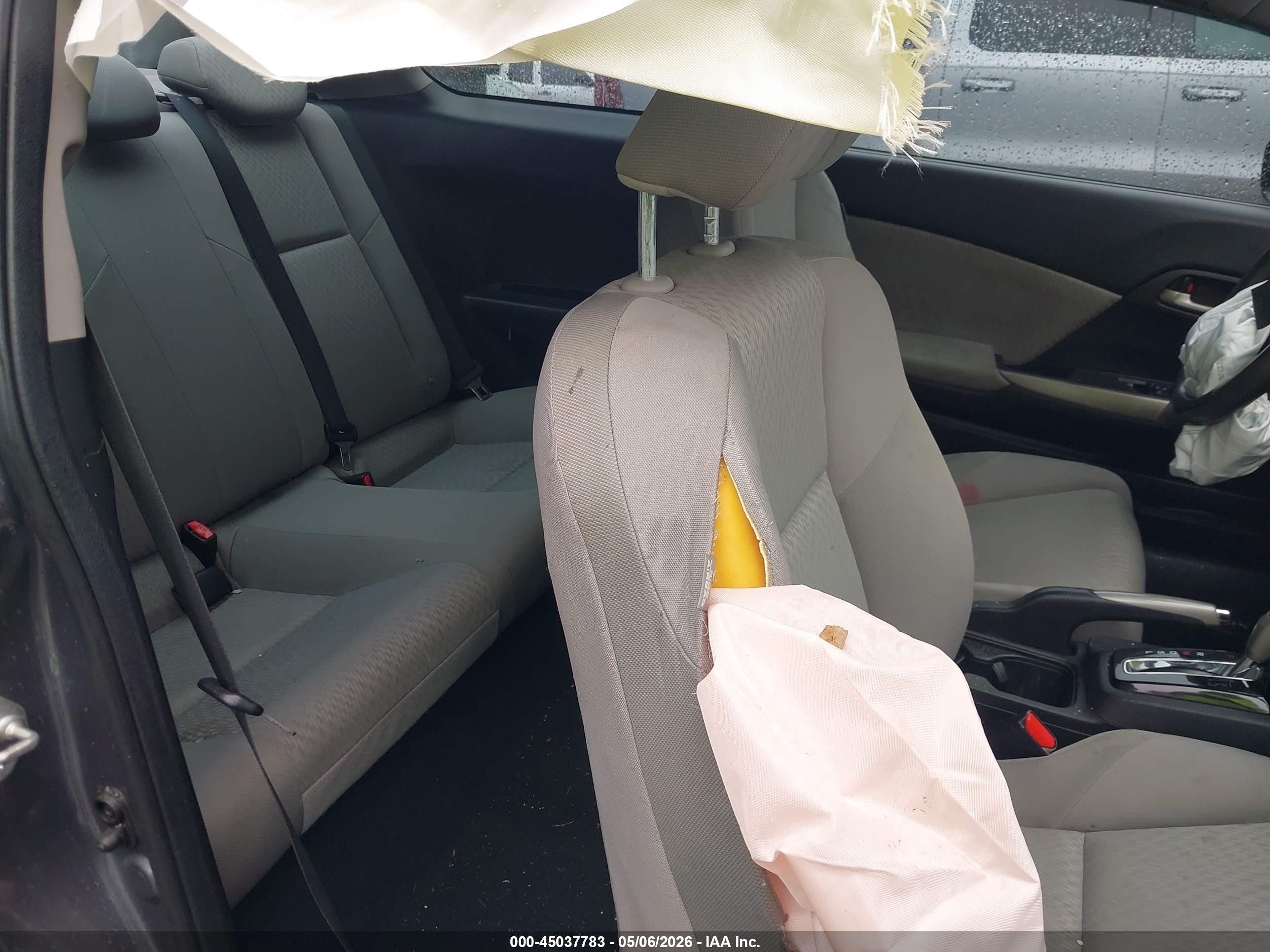 2014 Honda Civic Lx Серый vin: 2HGFG3B59EH519245