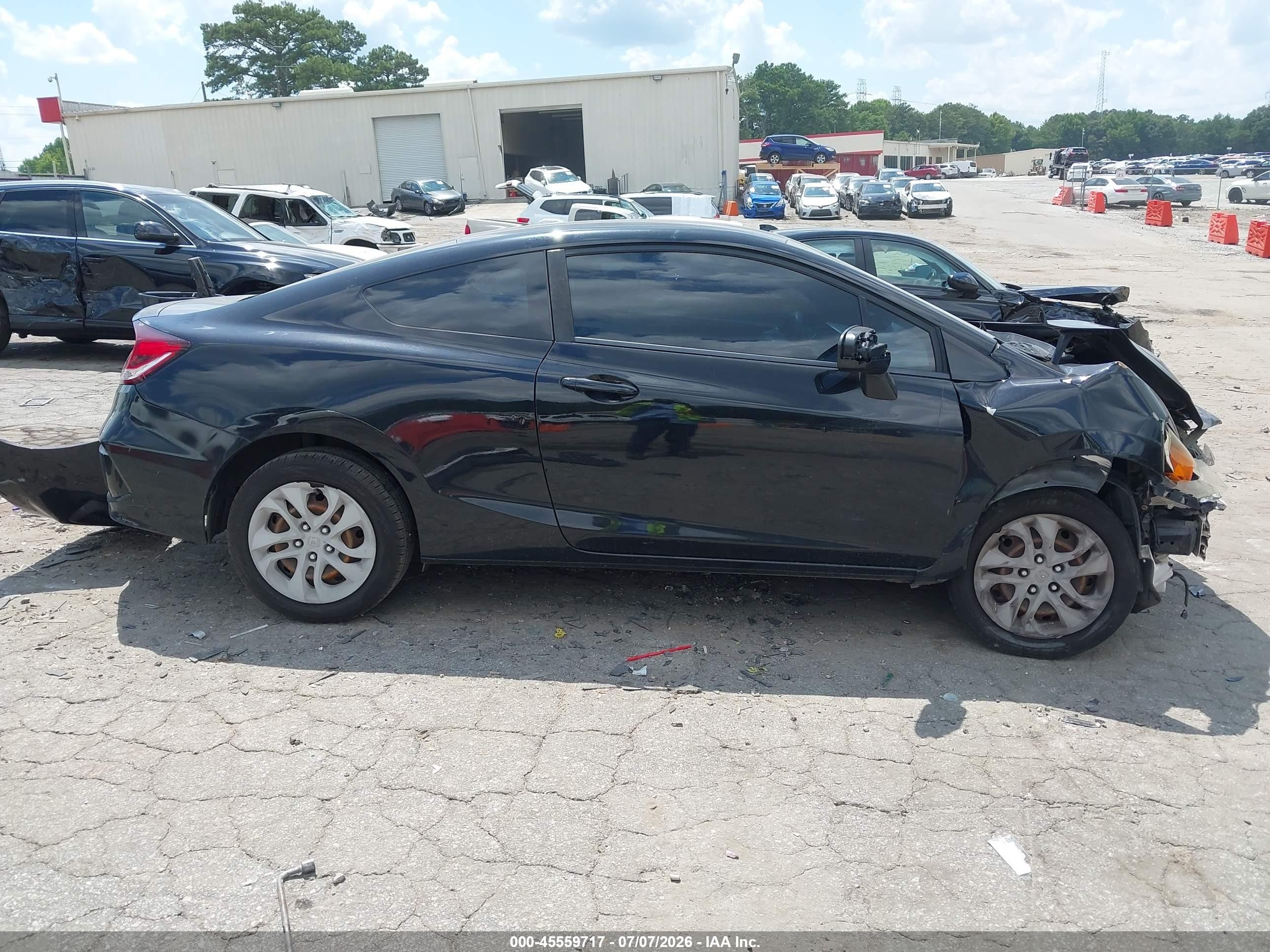 2015 Honda Civic Lx Black vin: 2HGFG3B59FH512720
