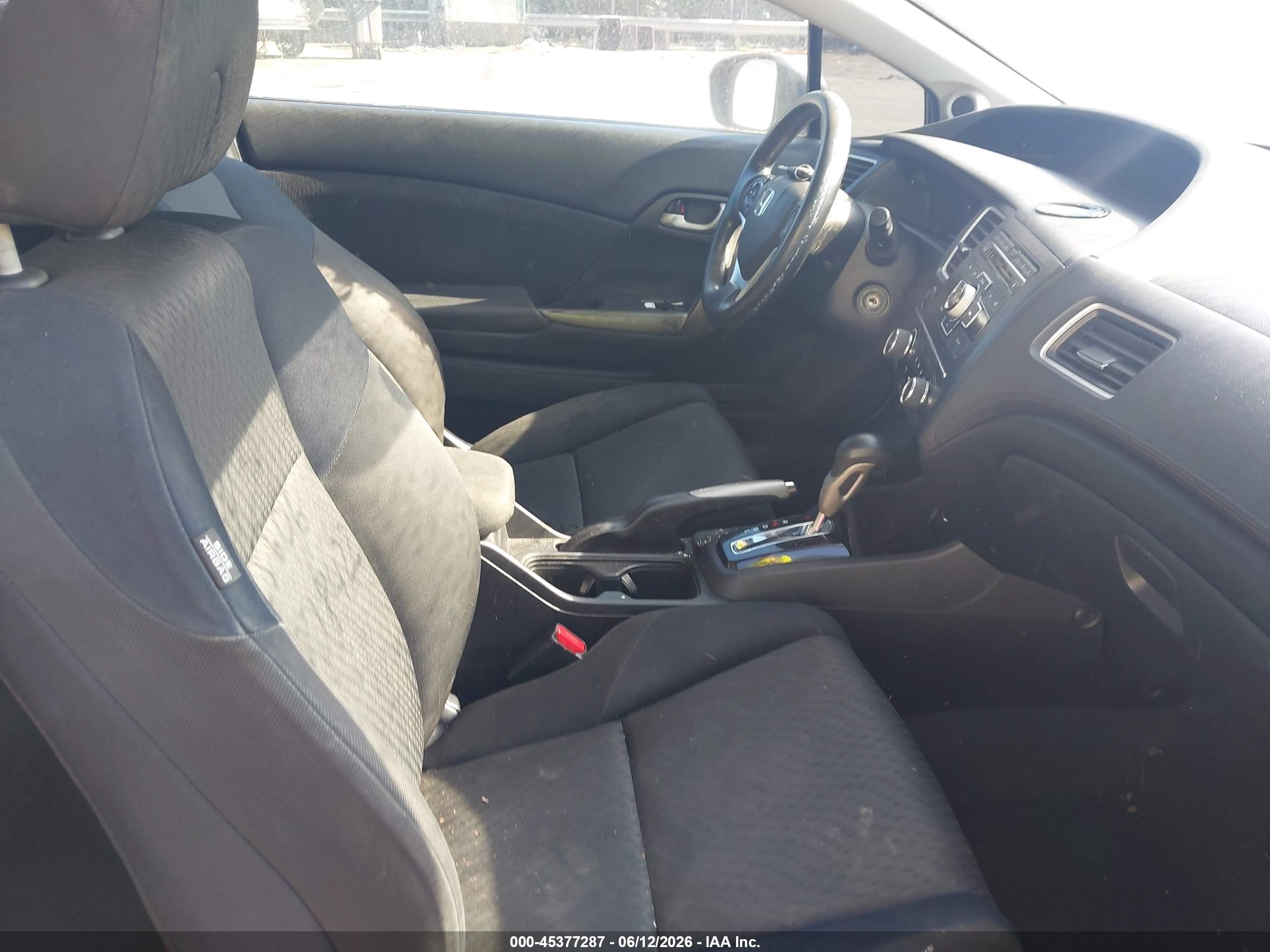 2015 Honda Civic Lx Gray vin: 2HGFG3B59FH518422