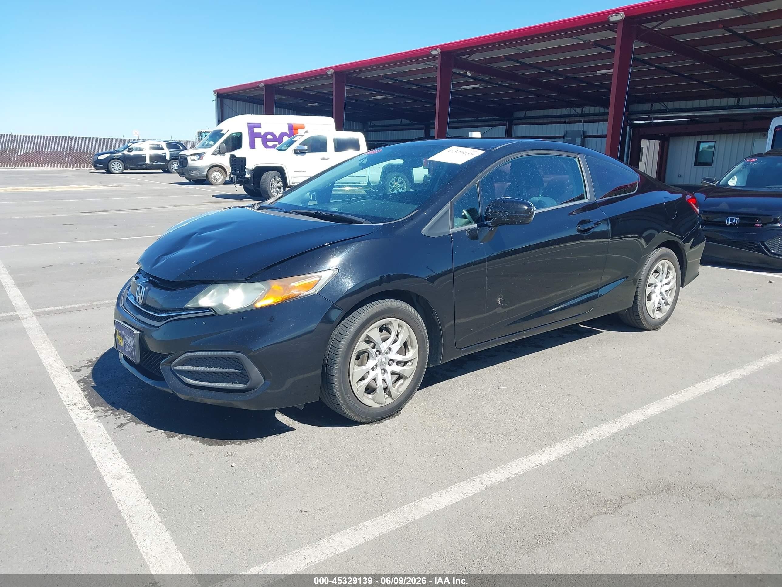 2015 Honda Civic Lx Black vin: 2HGFG3B59FH520249