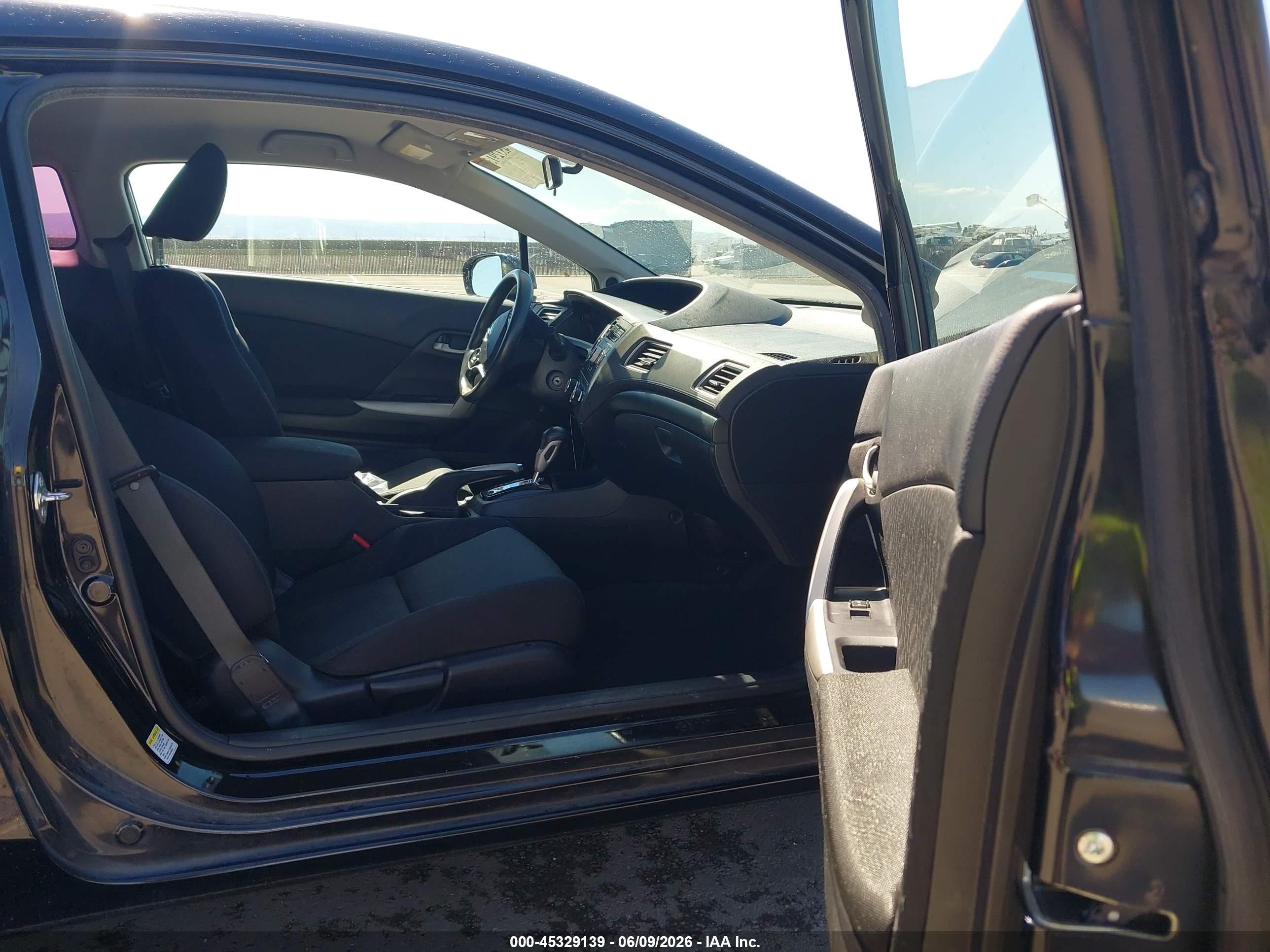 2015 Honda Civic Lx Black vin: 2HGFG3B59FH520249