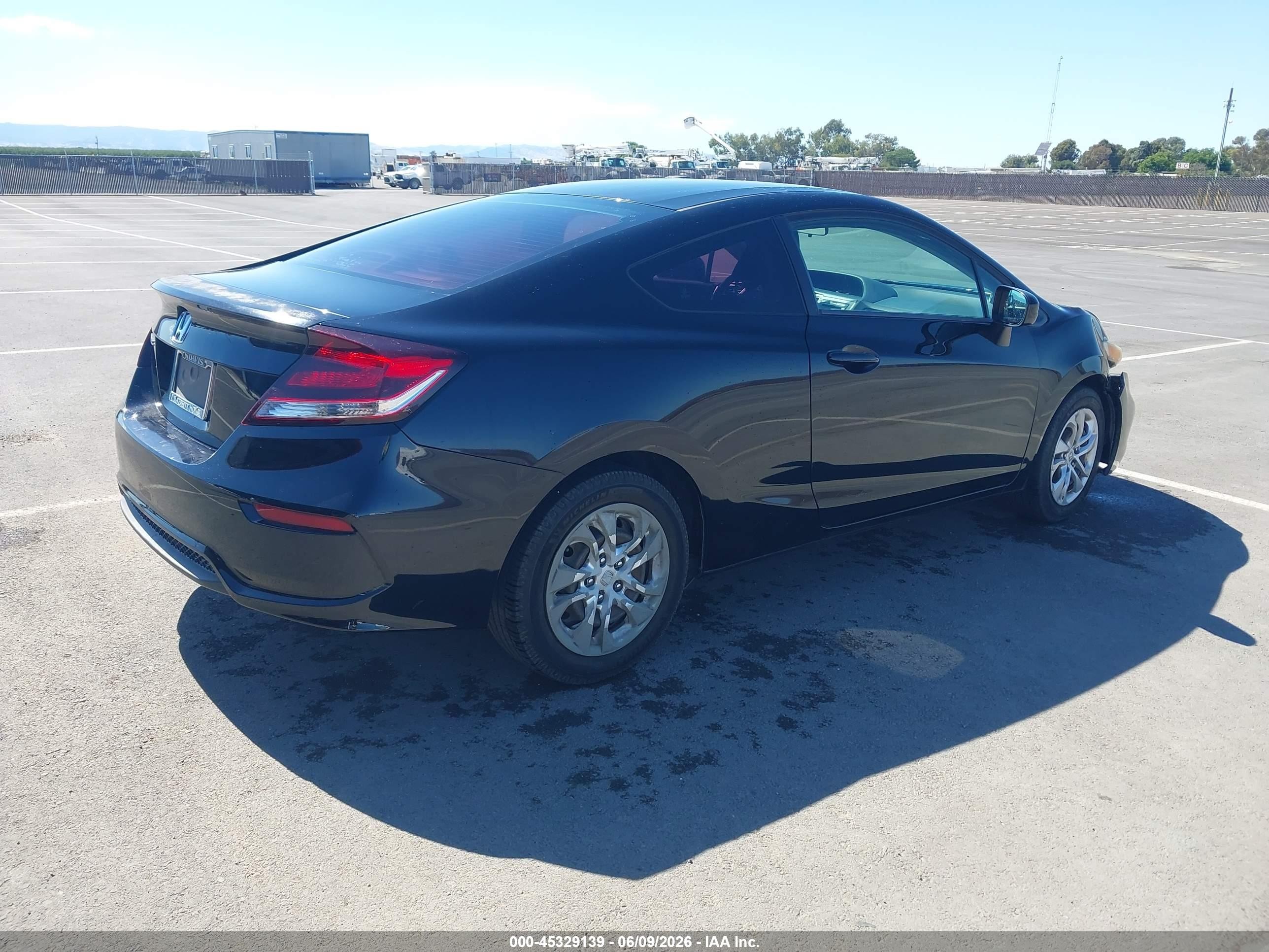 2015 Honda Civic Lx Black vin: 2HGFG3B59FH520249
