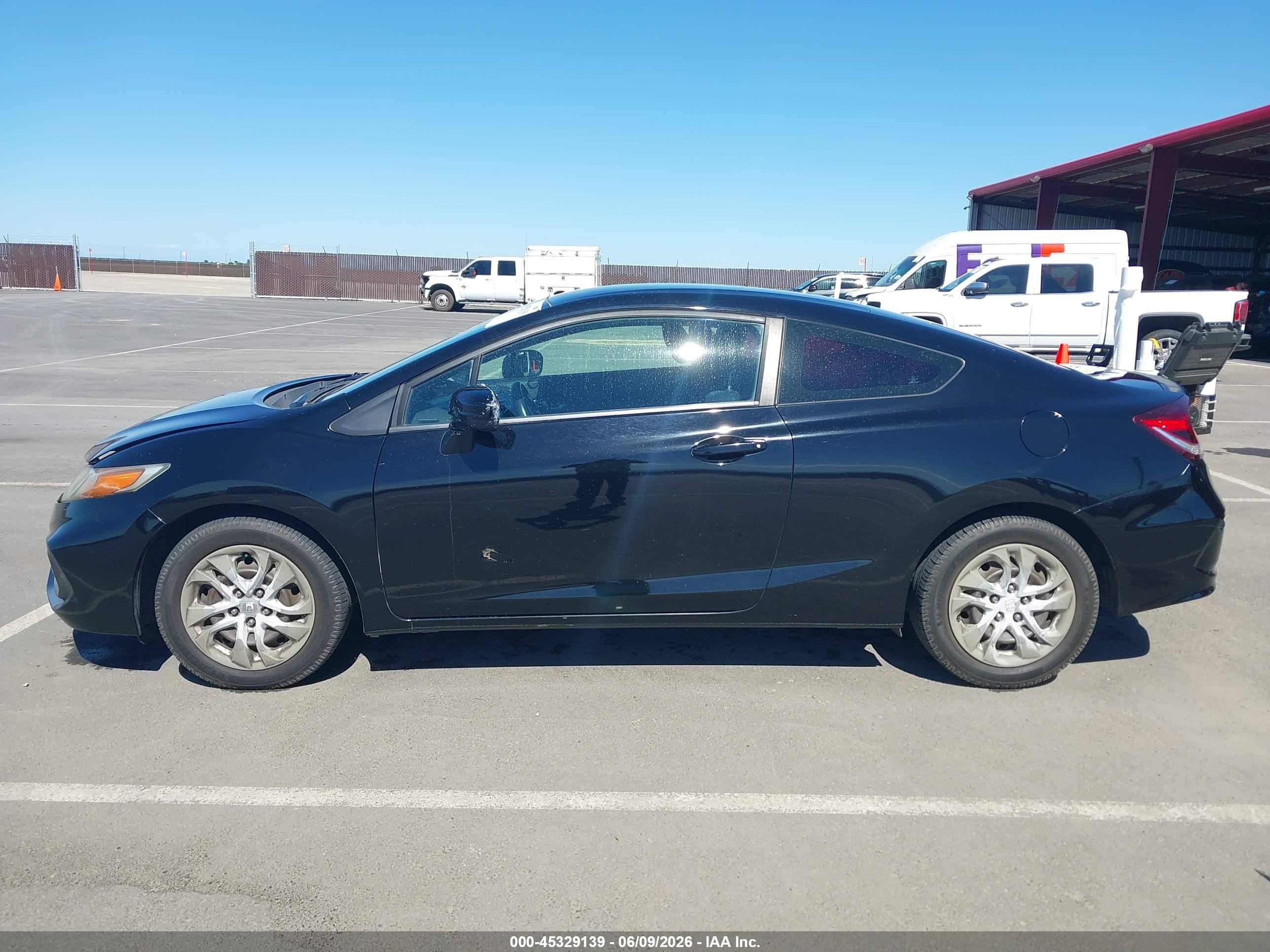 2015 Honda Civic Lx Black vin: 2HGFG3B59FH520249