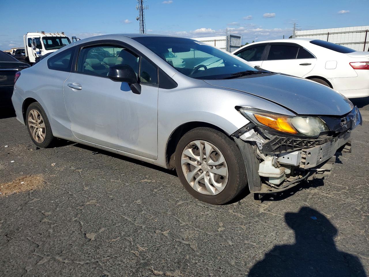 2015 Honda Civic Lx Silver vin: 2HGFG3B59FH531610
