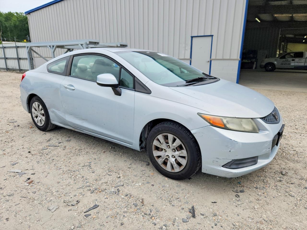 2012 Honda Civic Lx Silver vin: 2HGFG3B5XCH530946