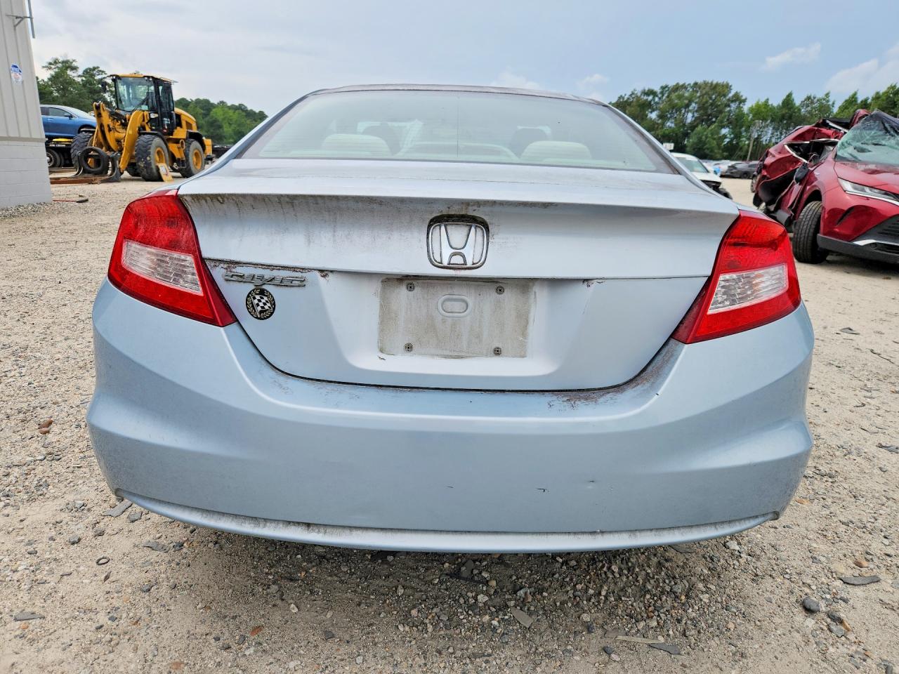 2012 Honda Civic Lx Silver vin: 2HGFG3B5XCH530946
