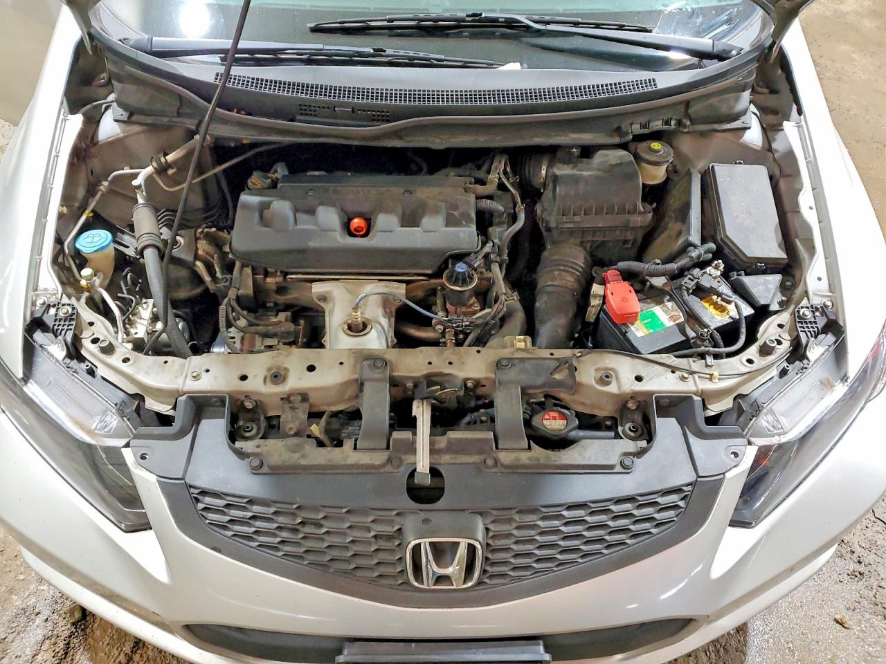 2012 Honda Civic Lx Серебряный vin: 2HGFG3B5XCH531093