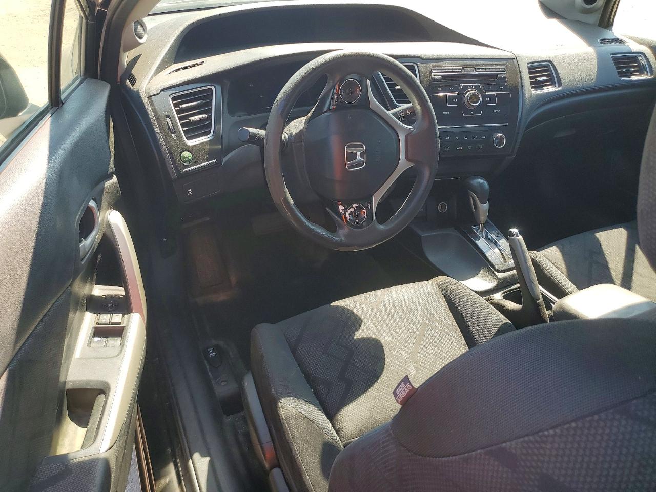 2013 Honda Civic Lx Gray vin: 2HGFG3B5XDH507877