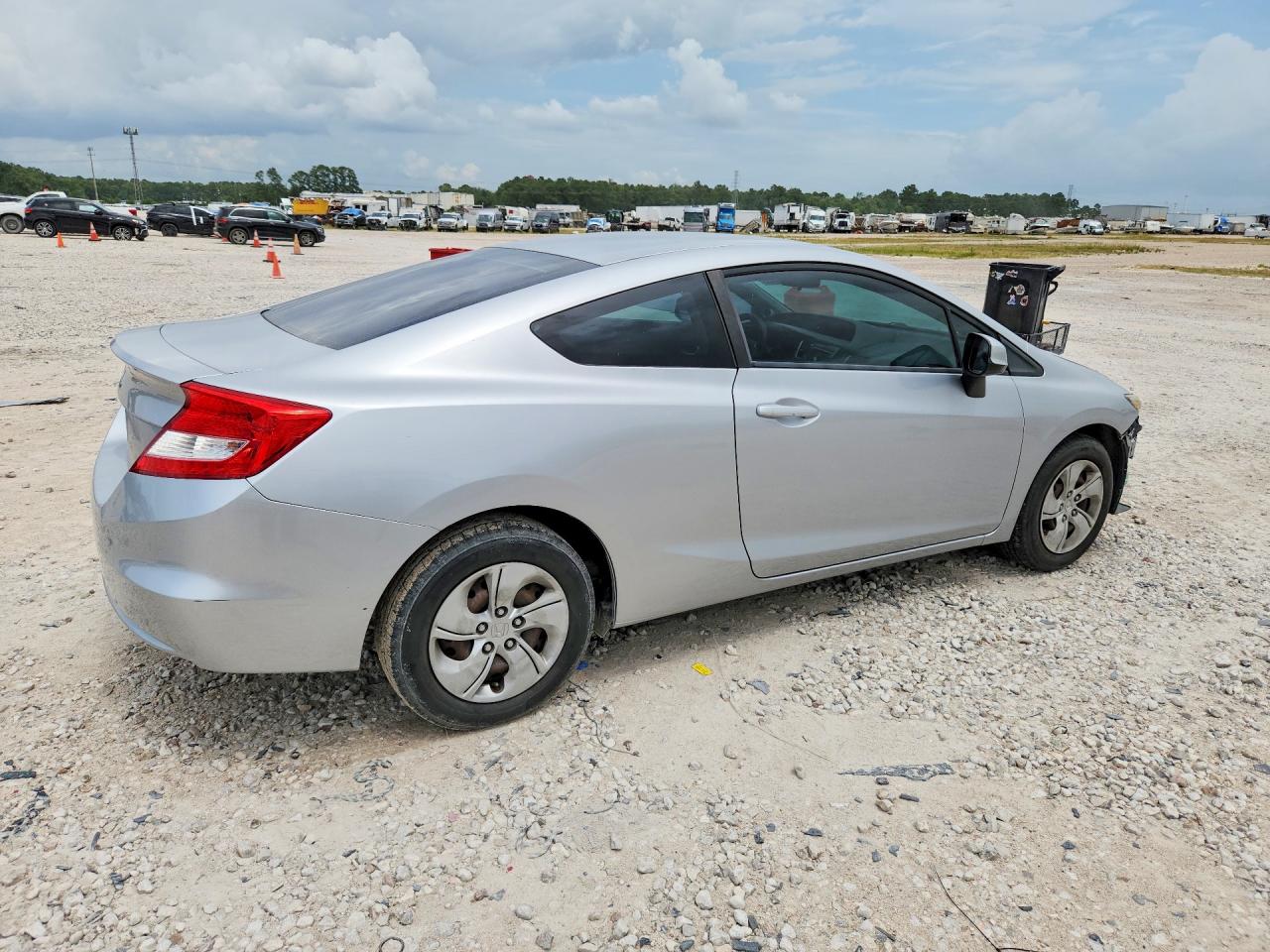 2013 Honda Civic Lx Silver vin: 2HGFG3B5XDH522797