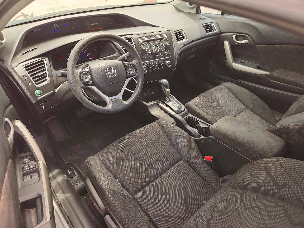 2013 Honda Civic Lx Silver vin: 2HGFG3B5XDH522797