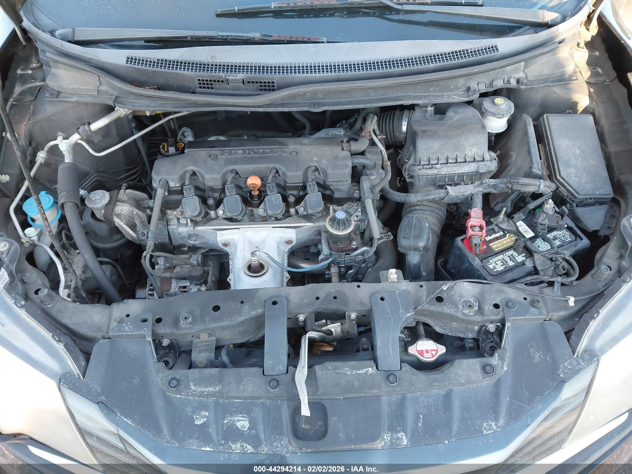2014 Honda Civic Lx Black vin: 2HGFG3B5XEH518234