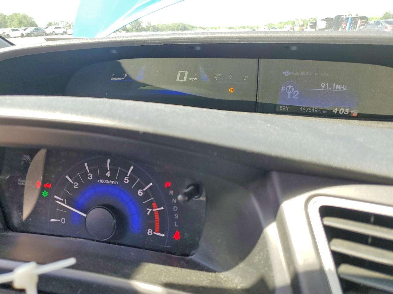 2014 Honda Civic Lx Blue vin: 2HGFG3B5XEH520615