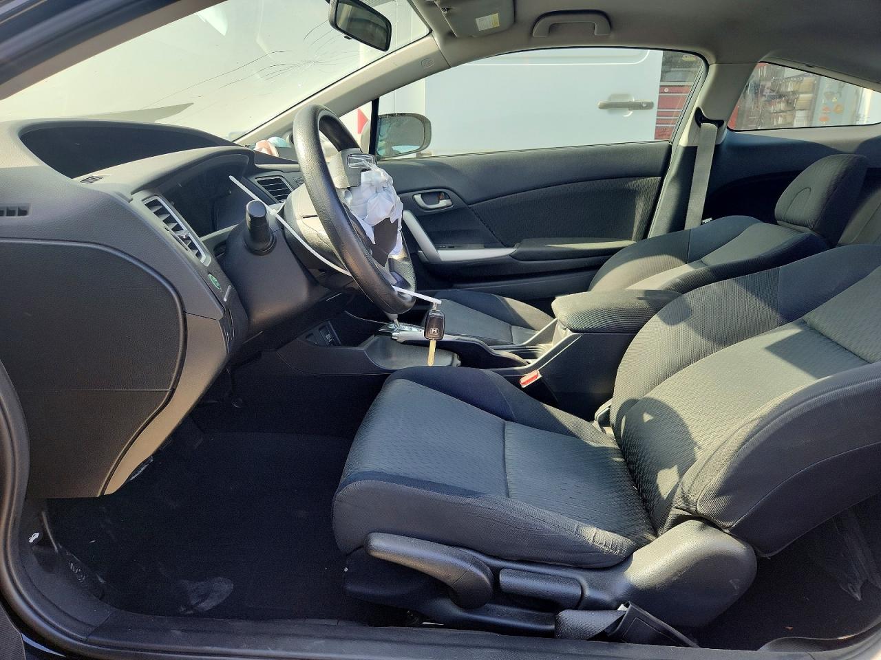 2015 Honda Civic Lx Black vin: 2HGFG3B5XFH508577