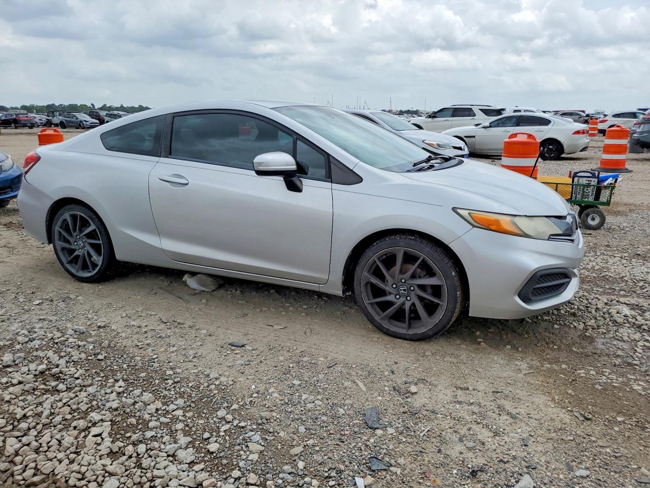 2015 Honda Civic Lx Silver vin: 2HGFG3B5XFH509485