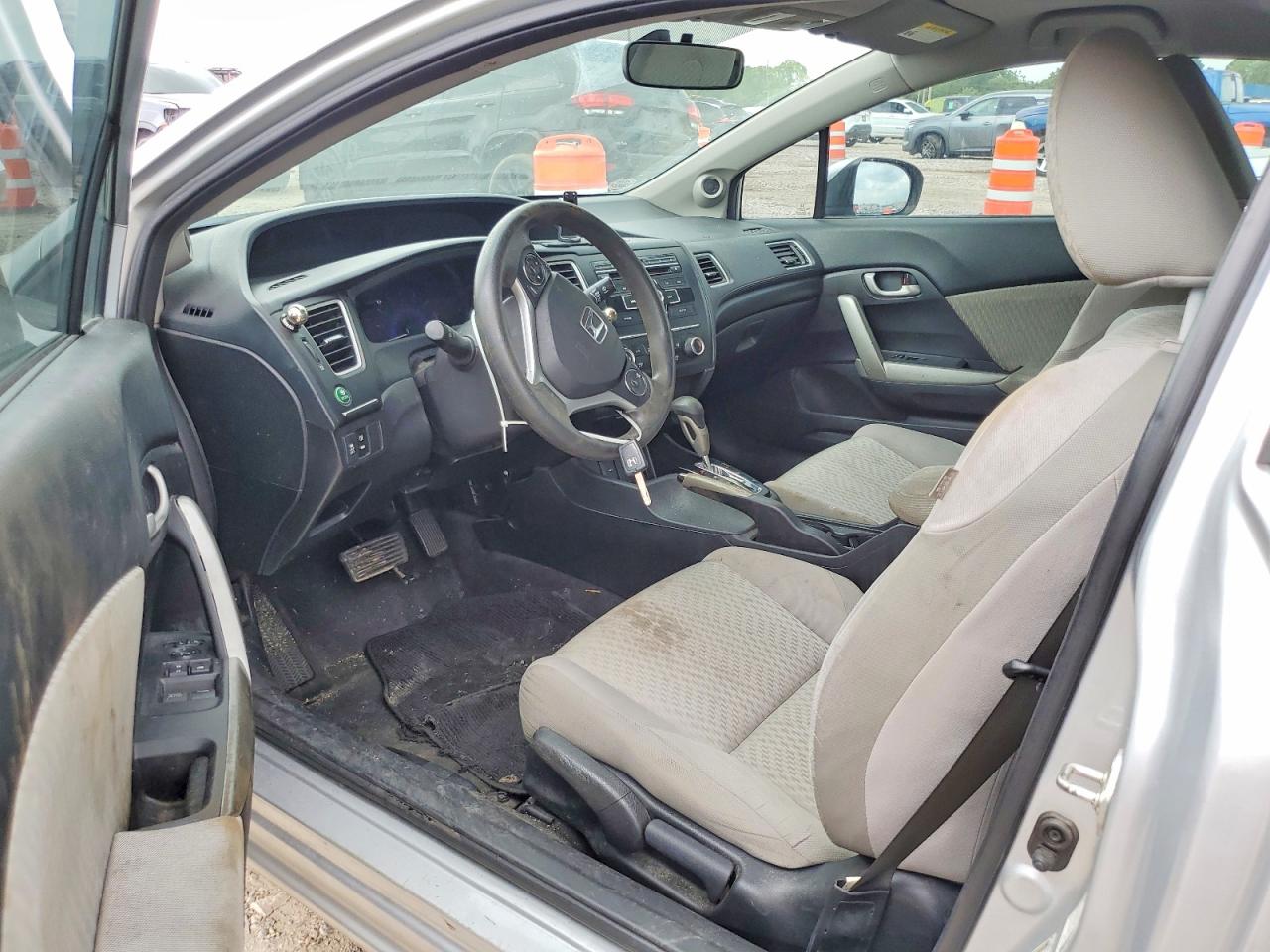 2015 Honda Civic Lx Silver vin: 2HGFG3B5XFH509485