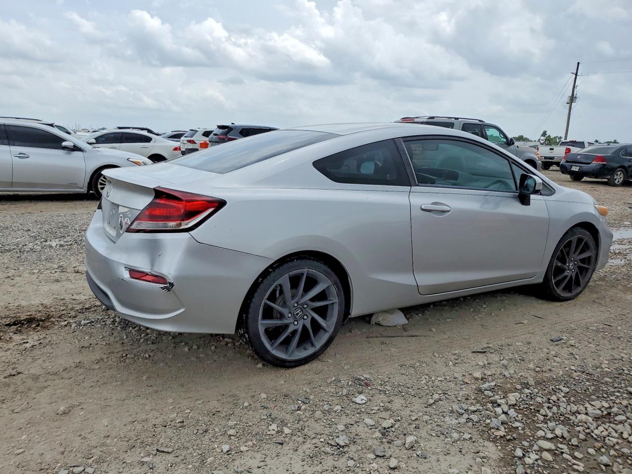 2015 Honda Civic Lx Silver vin: 2HGFG3B5XFH509485